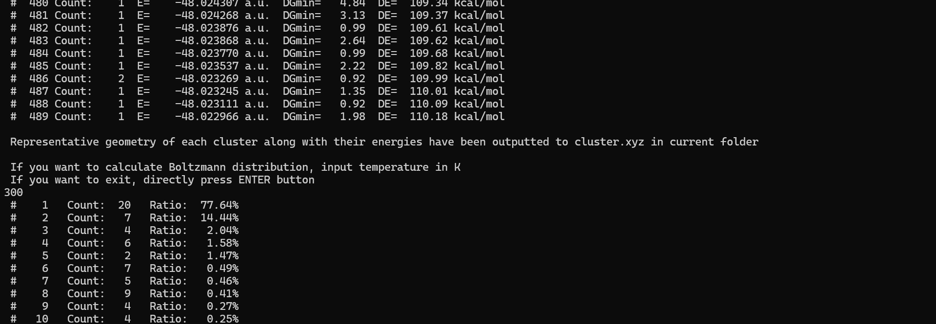Boltzmann分布